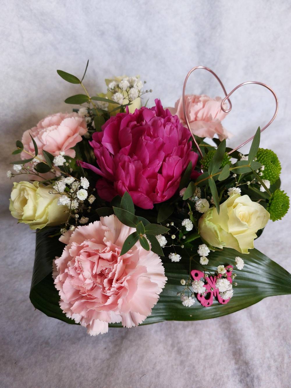 bouquet fête des mères rose 2